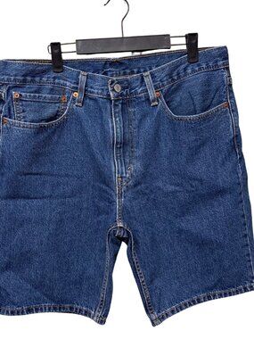 Levi's 405 W36 Men's Blue Denim Jean Shorts